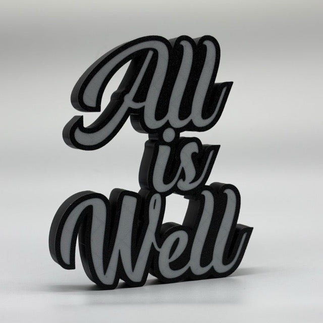 All Is Well - Show Piece