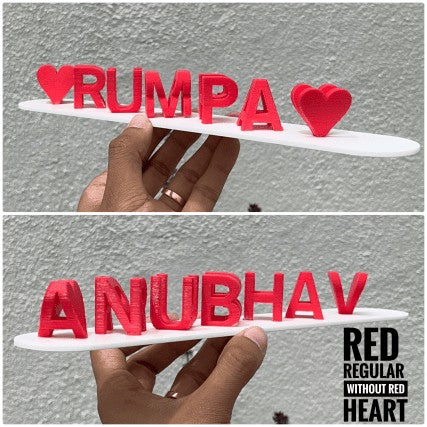 Dual Name Plank The 3D Printing Store India