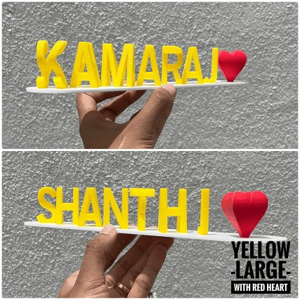 Dual Name Plank The 3D Printing Store India