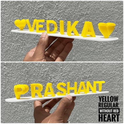 Dual Name Plank The 3D Printing Store India
