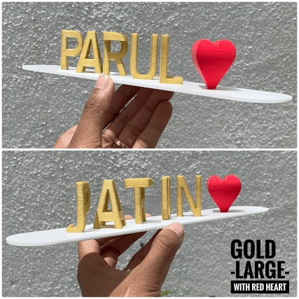 Dual Name Plank The 3D Printing Store India