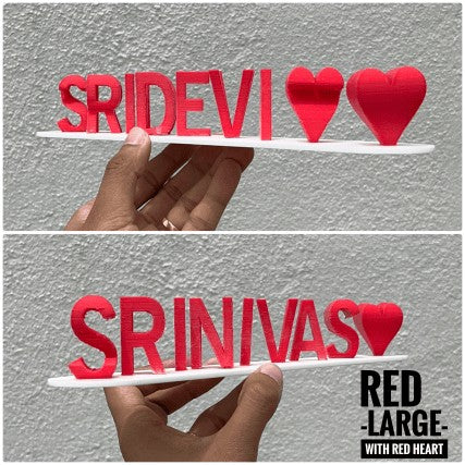 Dual Name Plank The 3D Printing Store India