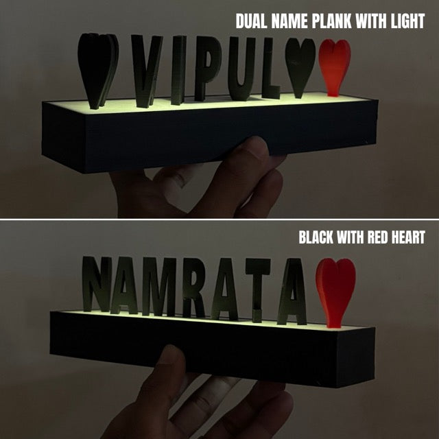 Dual Name Plank