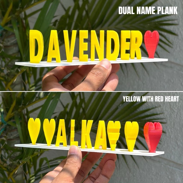 Dual Name Plank