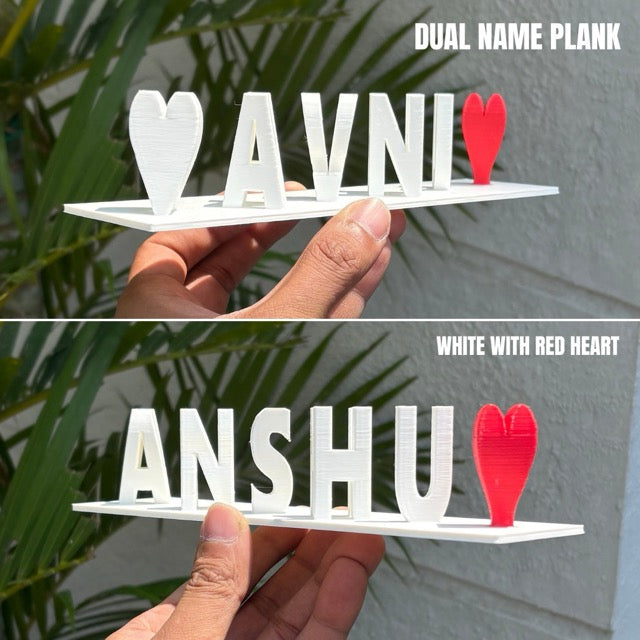 Dual Name Plank