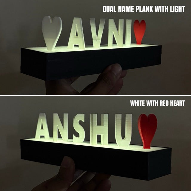 Dual Name Plank