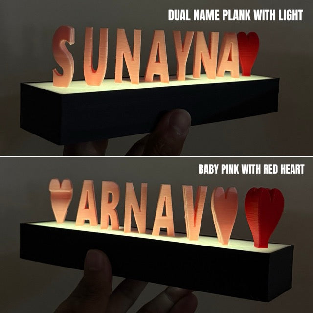 Dual Name Plank