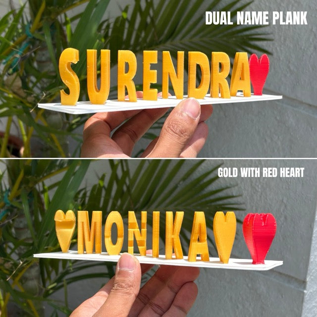 Dual Name Plank