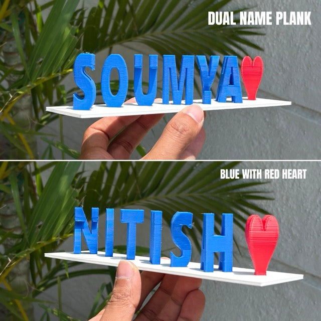 Dual Name Plank