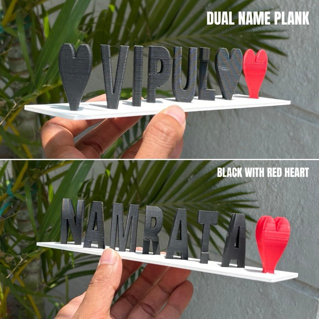 Dual Name Plank