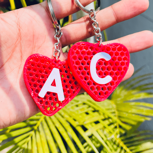 Heart Keychain | Pack of 2