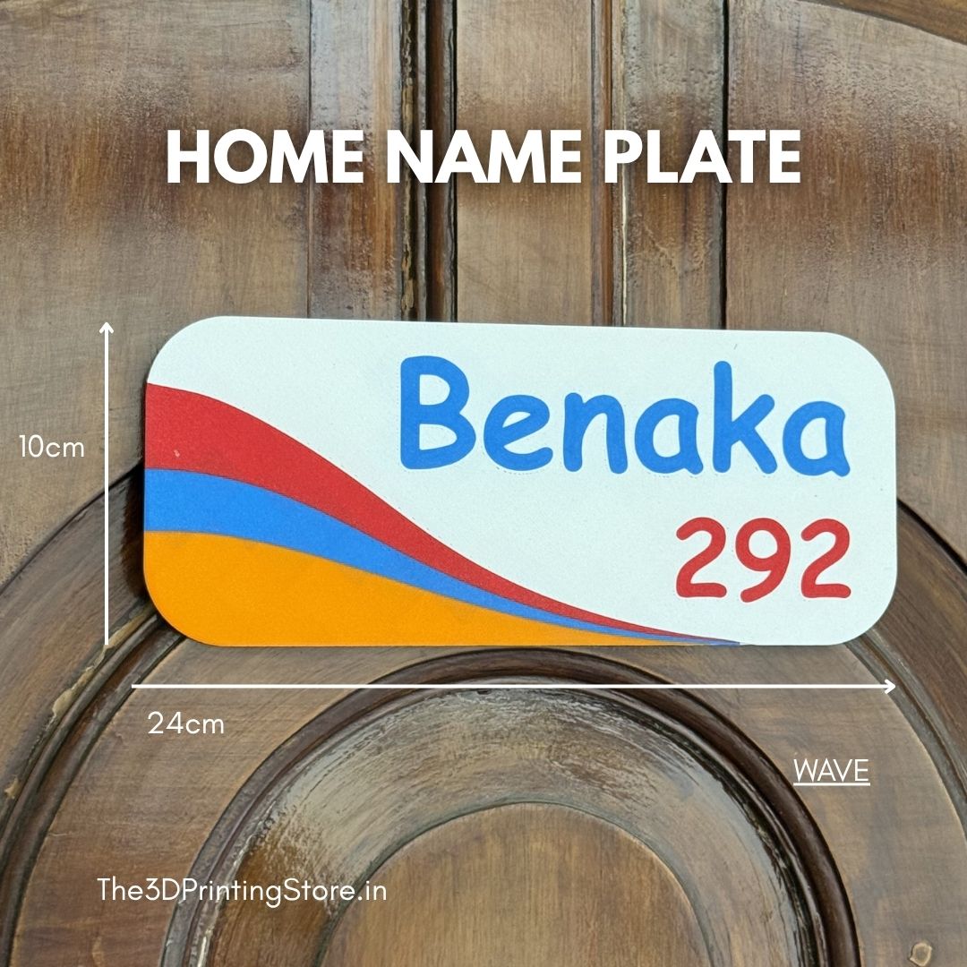 WAVE - Home Name Plate