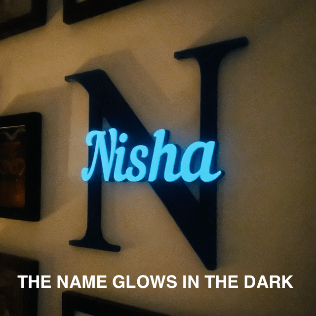 Luminous Name Art