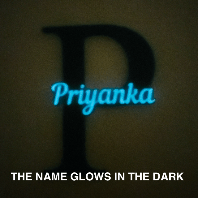 Luminous Name Art