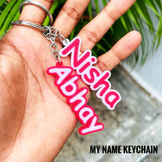 MY NAME KEYCHAIN