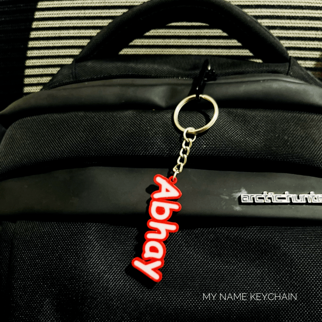 MY NAME KEYCHAIN
