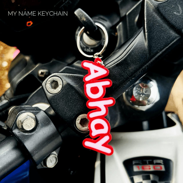 MY NAME KEYCHAIN