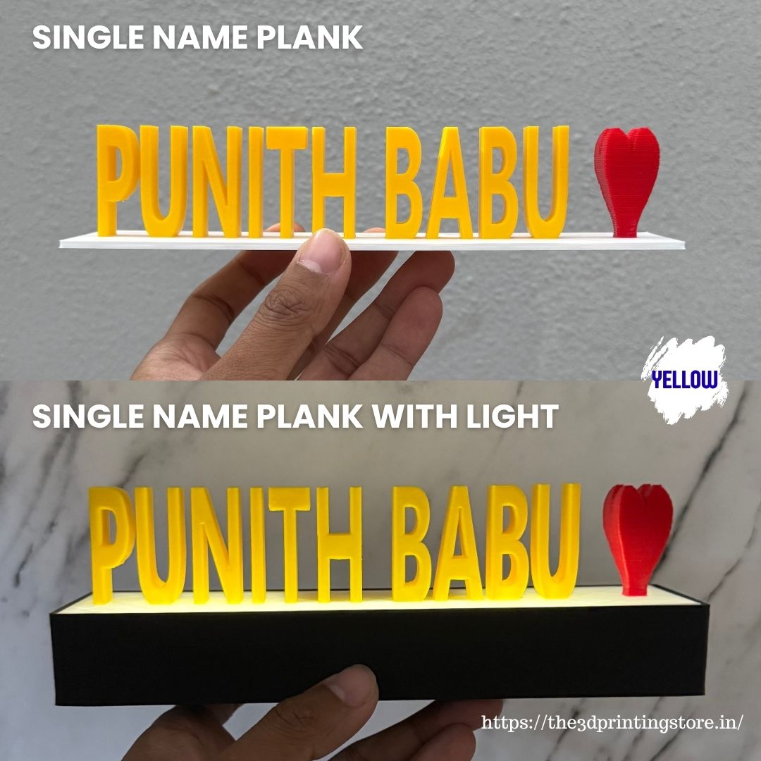 Single Name Plank