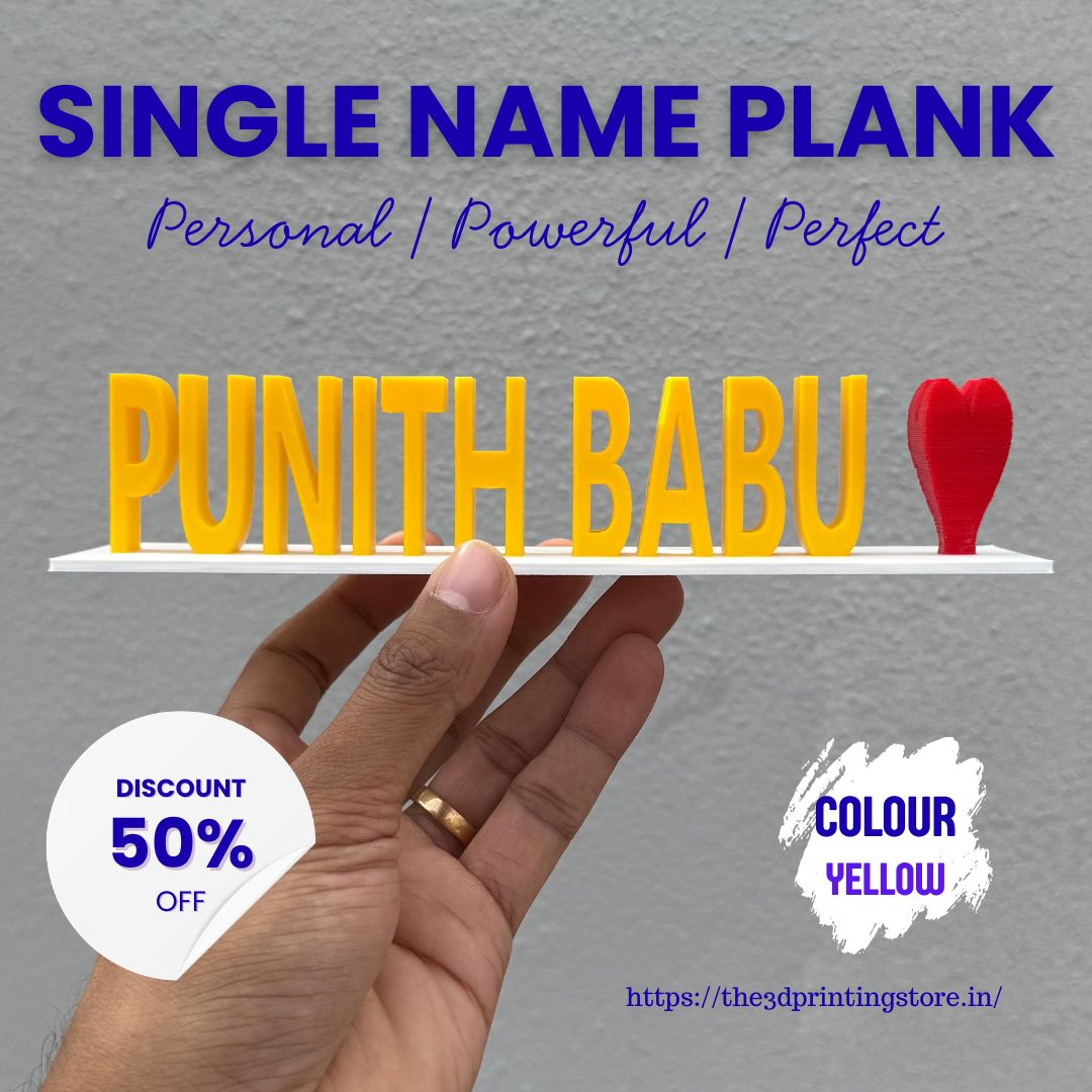 Single Name Plank