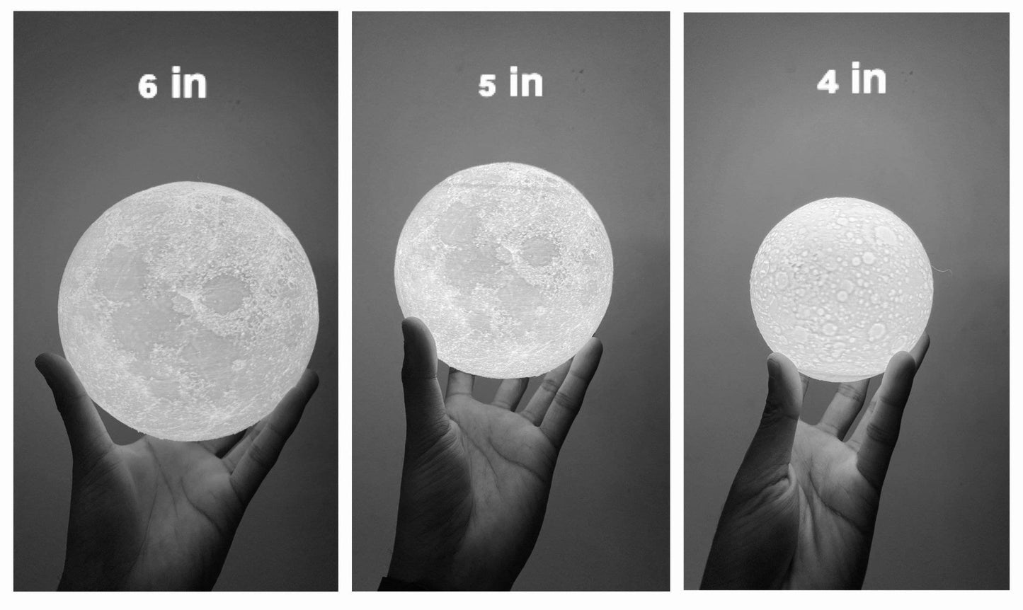 3D Moon Lamp 3D Moon Shop