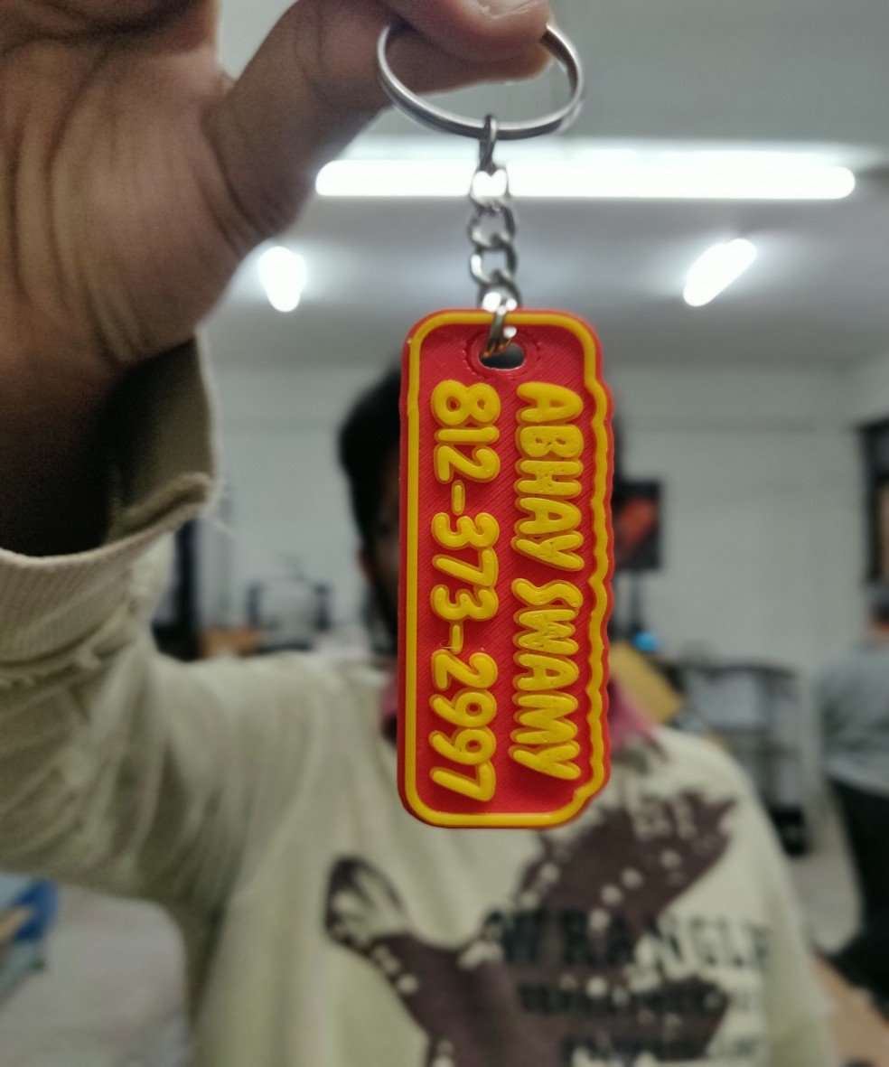 N&N Keychain 3D Printing Store India