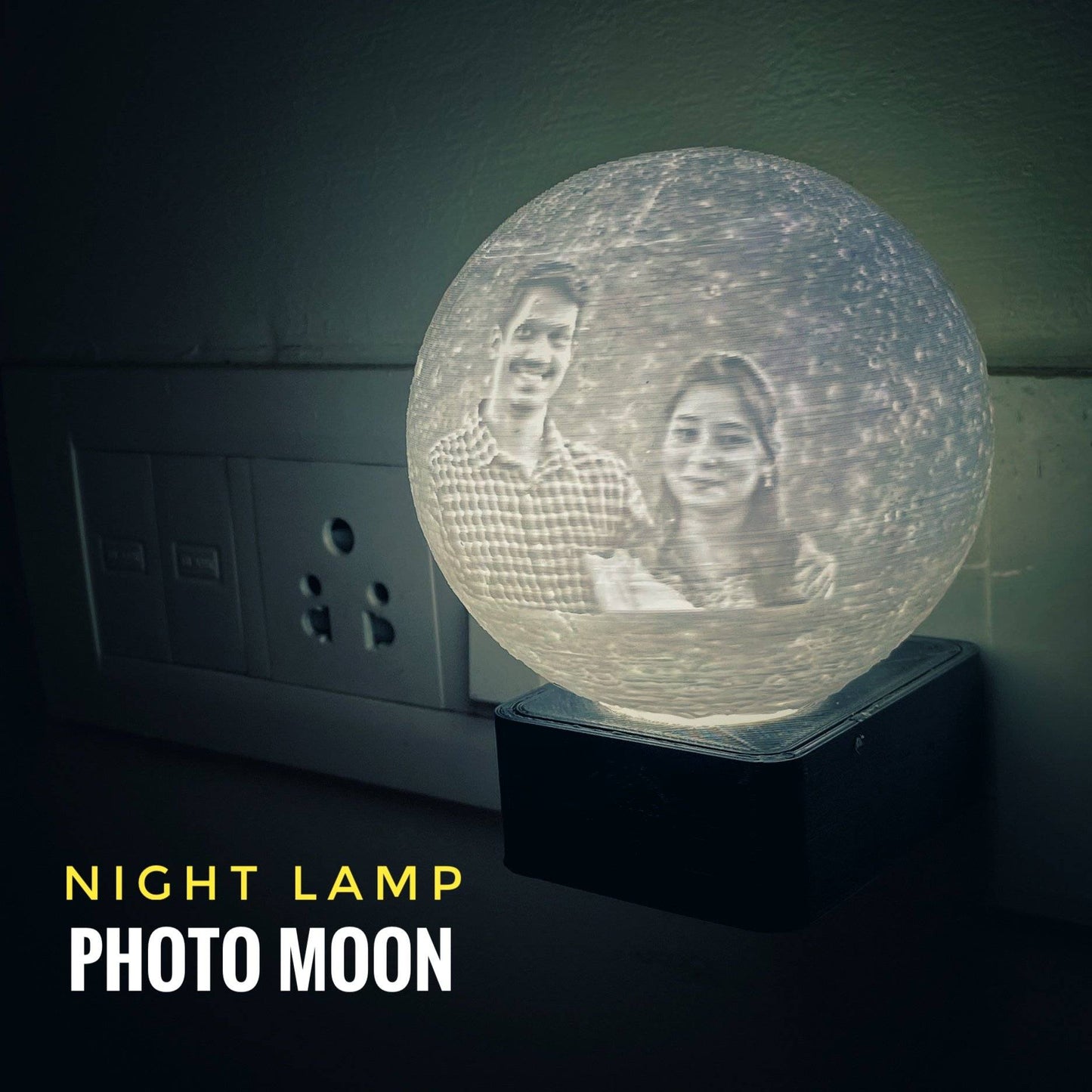 Night Lamp 3D Moon Shop