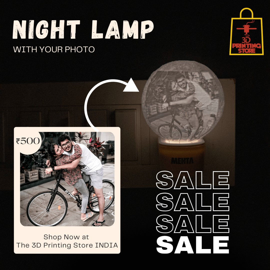 Night Lamp 3D Moon Shop