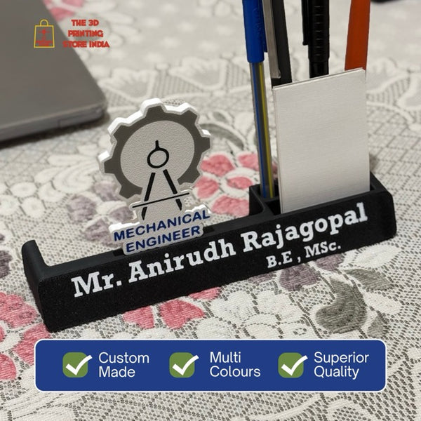 MECHANICAL ENGINEER - Desk Name Plank – The 3D Printing Store India