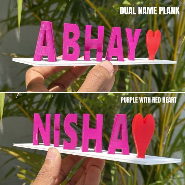 Dual Name Plank