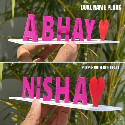 Dual Name Plank