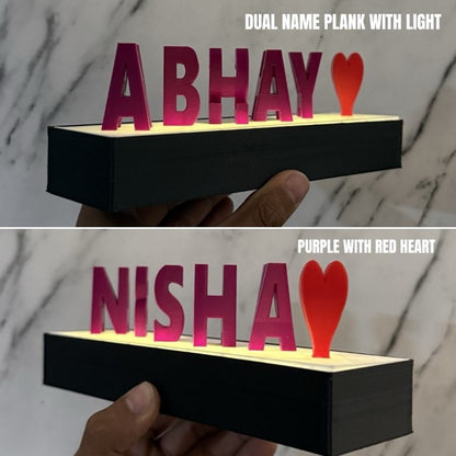 Dual Name Plank
