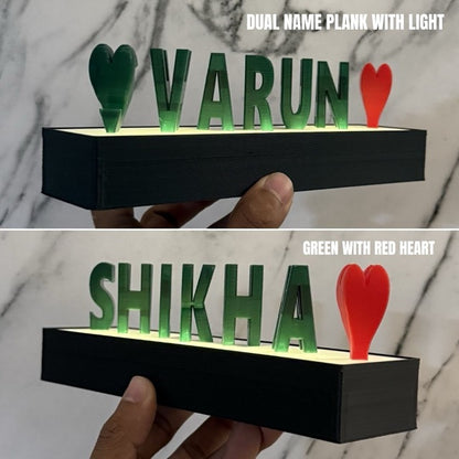 Dual Name Plank
