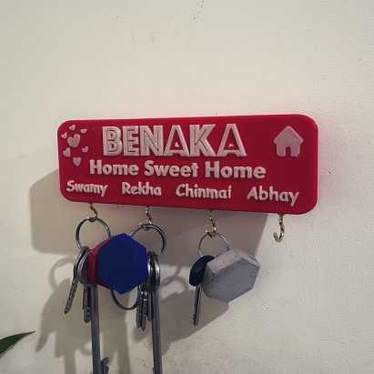 HOME KEYS HOLDER The 3D Printing Store India