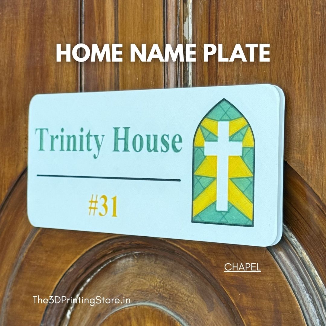 CHAPEL - Home Name Plate