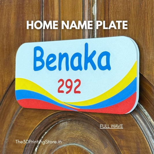 FULL WAVE - Home Name Plate