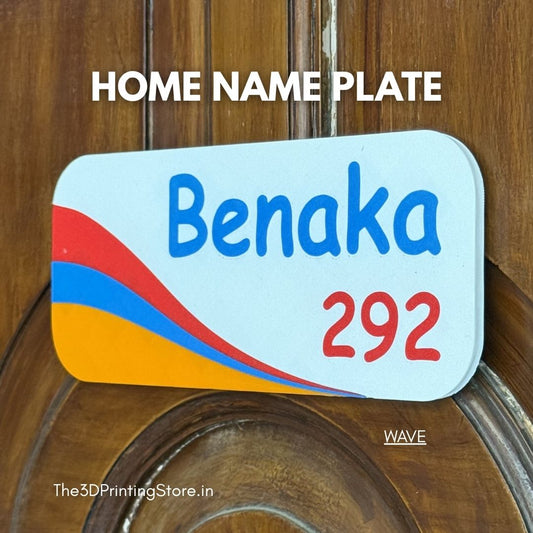 WAVE - Home Name Plate