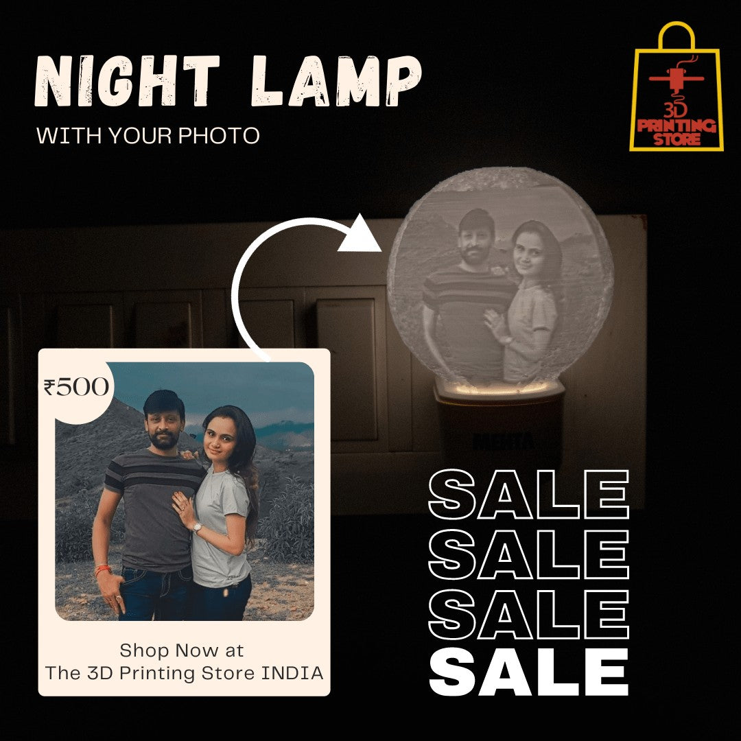 Night Lamp 3D Moon Shop