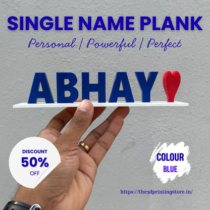 Single Name Plank