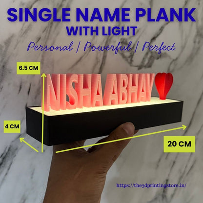 Single Name Plank