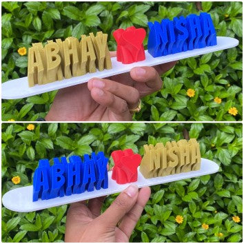 3D Name Plank – The 3D Printing Store India