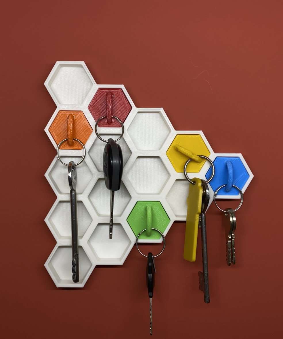 Hexa Keyholder 3D Printing Store India