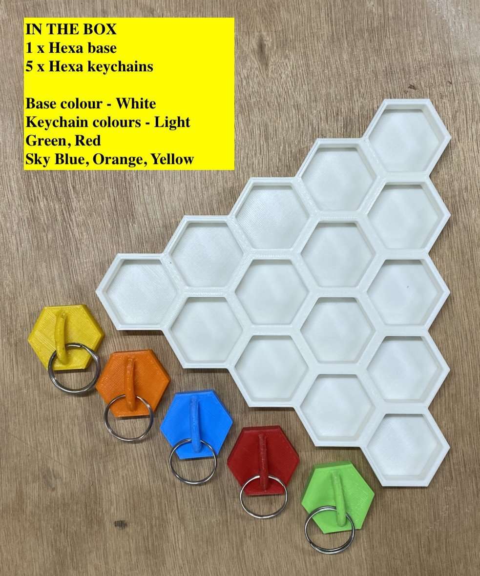 Hexa Keyholder 3D Printing Store India