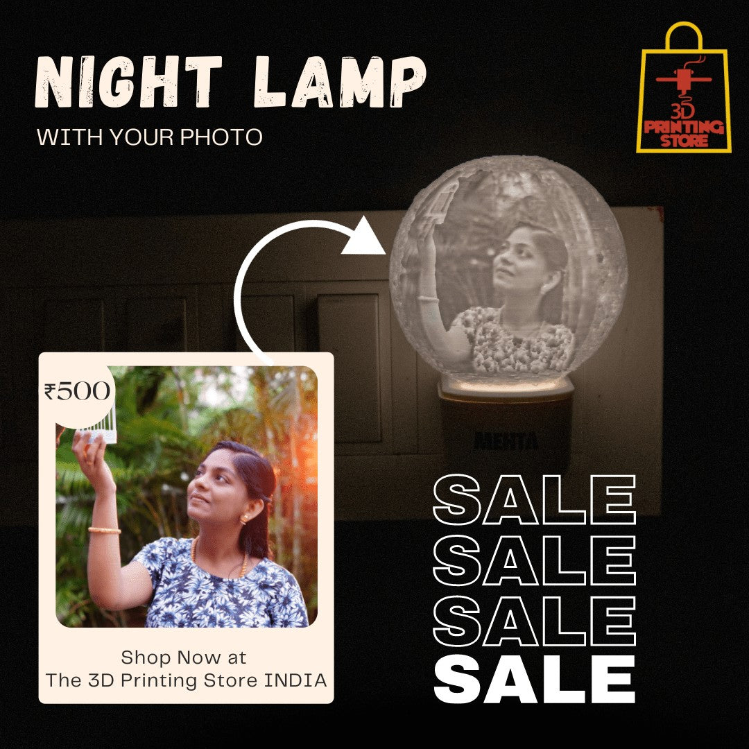 Night Lamp 3D Moon Shop
